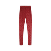 Marine Serre Red Polyamide Socks