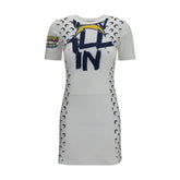 Abito casual in cotone bianco Marine Serre