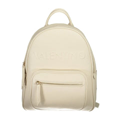 Mario Valentino Beige Polyethylene Backpack - Backpacks