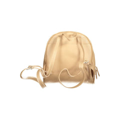 Mario Valentino Beige Polyethylene Backpack - Backpacks