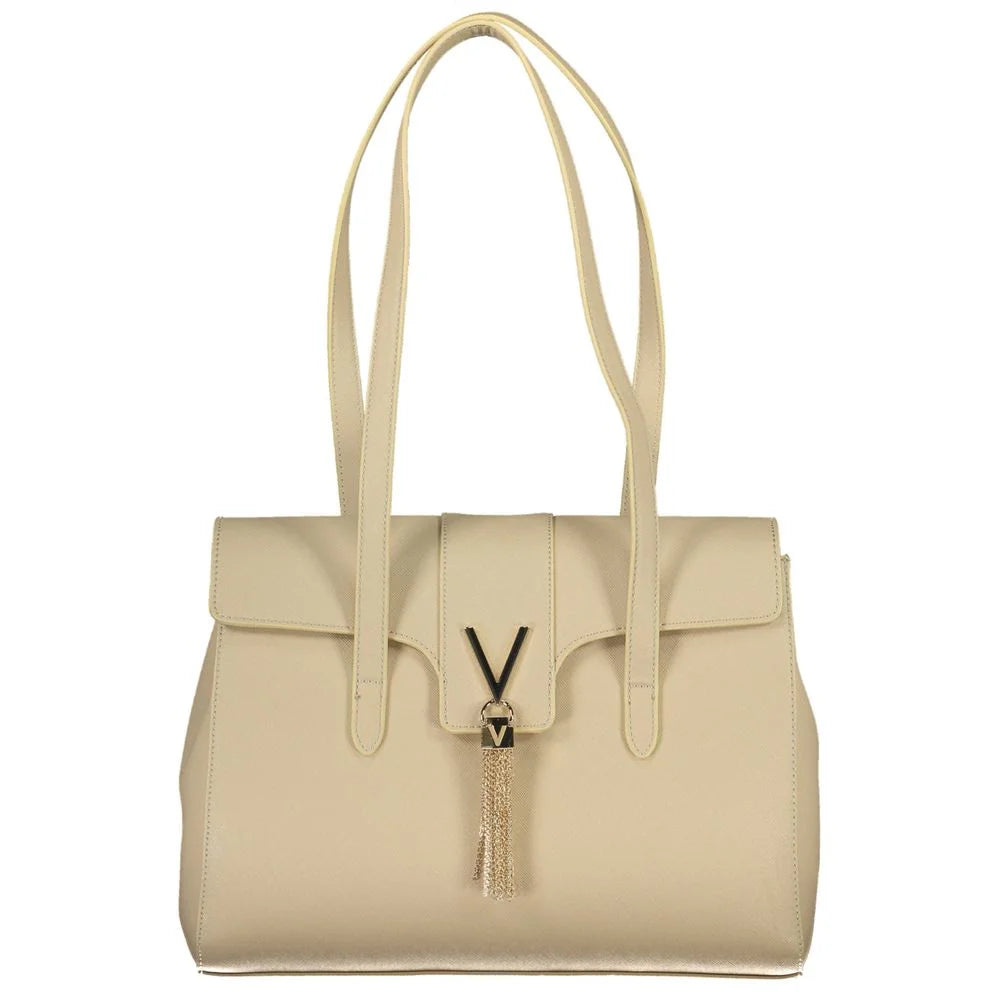 Mario Valentino Beige Polyethylene Handbag