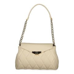 Mario Valentino Beige Polyethylene Handbag