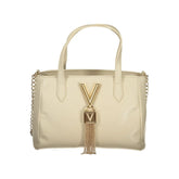 Mario Valentino Beige Polyethylene Handbag