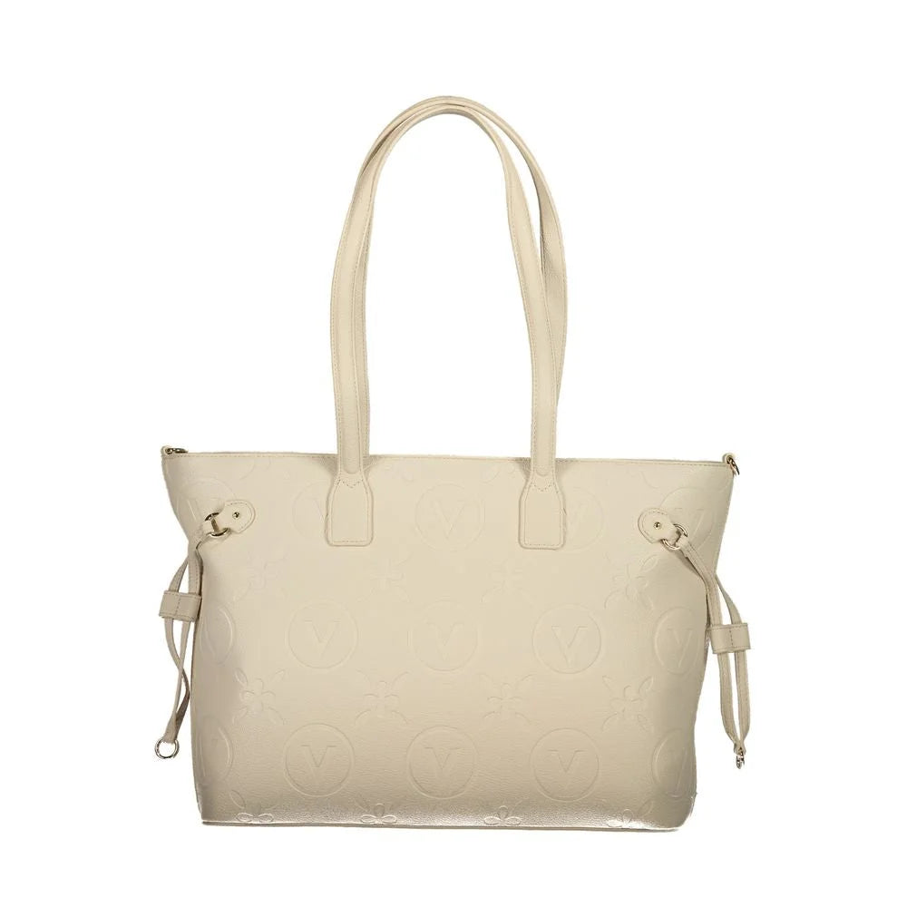 Mario Valentino Beige Polyethylene Handbag