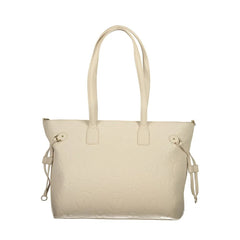 Mario Valentino Beige Polyethylene Handbag