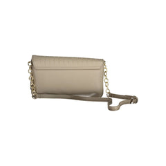 Mario Valentino Beige Polyethylene Handbag - Cross Body Bags
