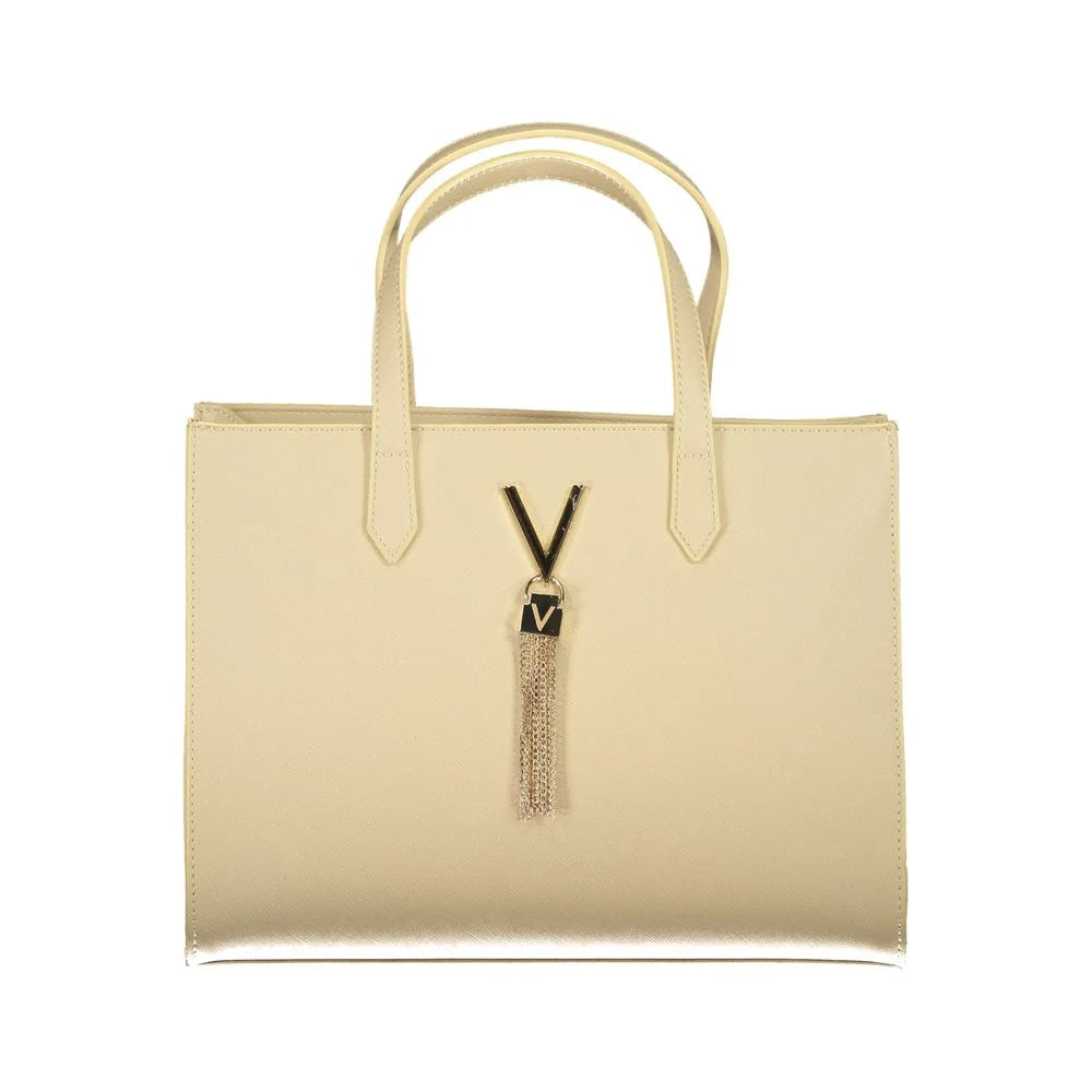 Mario Valentino Beige Polyethylene Handbag - Shopper Bags