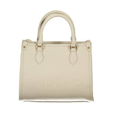 Mario Valentino Beige Polyethylene Handbag - Shopper Bags
