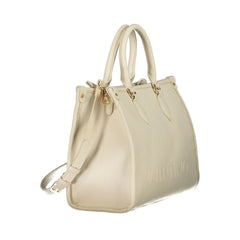 Mario Valentino Beige Polyethylene Handbag - Shopper Bags
