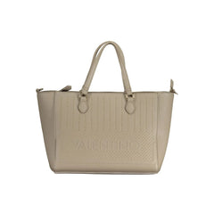 Mario Valentino Beige Polyethylene Handbag - Shopper Bags