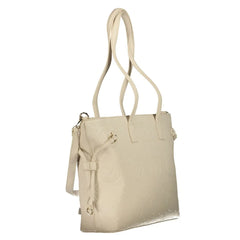 Mario Valentino Beige Polyethylene Handbag - Shopper Bags