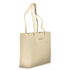 Mario Valentino Beige Polyethylene Handbag - Shopper Bags