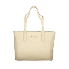 Mario Valentino Beige Polyethylene Handbag - Shopper Bags