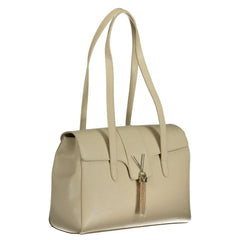 Mario Valentino Beige Polyethylene Handbag - Shoulder Bags