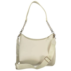 Mario Valentino Beige Polyethylene Handbag - Shoulder Bags