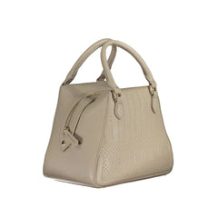Mario Valentino Beige Polyethylene Handbag - Shoulder Bags