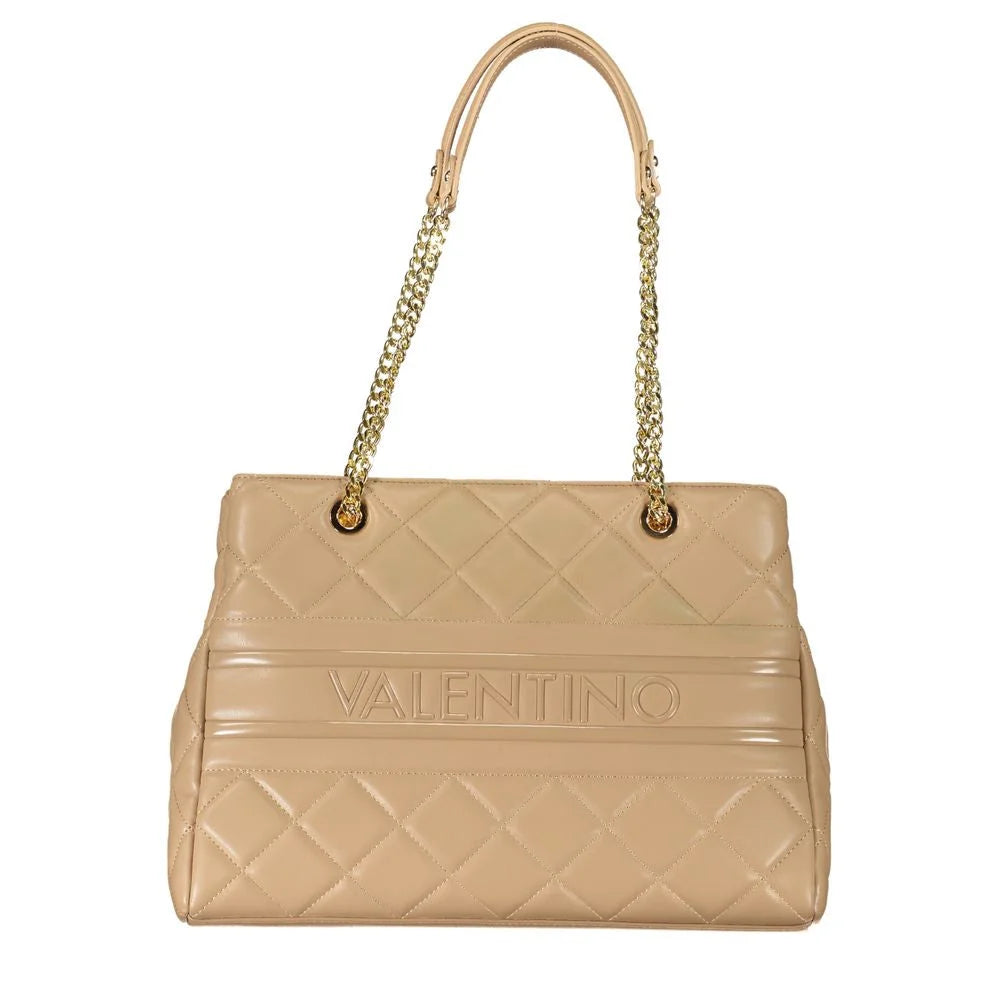 Mario Valentino Beige Polyethylene Handbag - Shoulder Bags