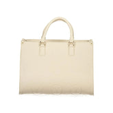 Mario Valentino Beige Polyethylene Women Handbag