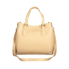 Mario Valentino Beige Polyethylene Women Handbag