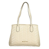 Mario Valentino Beige Polyethylene Women Handbag