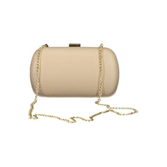 Mario Valentino Beige Polyethylene Women Handbag - Clutch Bags