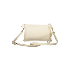 Mario Valentino Beige Polyethylene Women Handbag - Clutch Bags