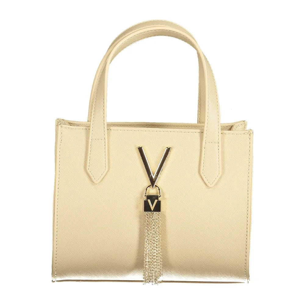 Mario Valentino Beige Polyethylene Women Handbag - Shopper Bags