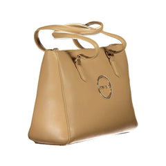 Mario Valentino Beige Polyethylene Women Handbag - Shopper Bags