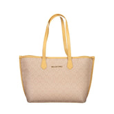 Mario Valentino Beige Polyethylene Women Handbag - Shopper Bags