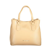 Mario Valentino Beige Polyethylene Women Handbag - Shopper Bags
