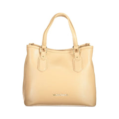 Mario Valentino Beige Polyethylene Women Handbag - Shopper Bags