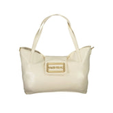Mario Valentino Beige Polyethylene Women Handbag - Shopper Bags