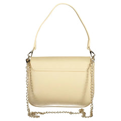 Mario Valentino Beige Polyethylene Women Handbag - Shoulder Bags