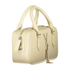 Mario Valentino Beige Polyethylene Women Handbag - Shoulder Bags