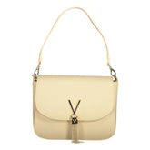 Mario Valentino Beige Polyethylene Women Handbag - Shoulder Bags