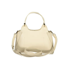Mario Valentino Beige Polyurethane Women Handbag