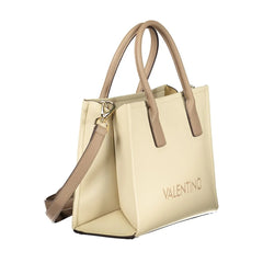 Mario Valentino Beige Polyurethane Women Handbag
