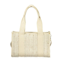 Mario Valentino Bianco Polyester Woman Handbag