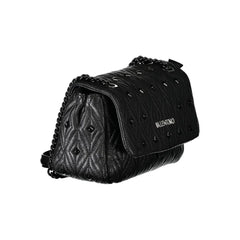 Mario Valentino Black Polyester Handbag - Shoulder Bags