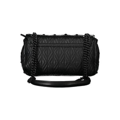 Mario Valentino Black Polyester Handbag - Shoulder Bags