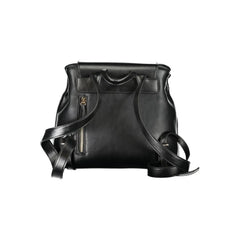 Mario Valentino Black Polyethylene Backpack