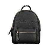 Mario Valentino Black Polyethylene Backpack - Backpacks