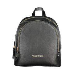 Mario Valentino Black Polyethylene Backpack - Backpacks