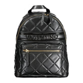 Mario Valentino Black Polyethylene Backpack - Backpacks