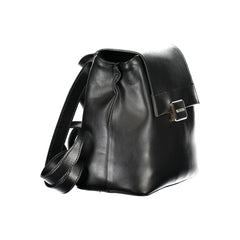 Mario Valentino Black Polyethylene Backpack - Backpacks
