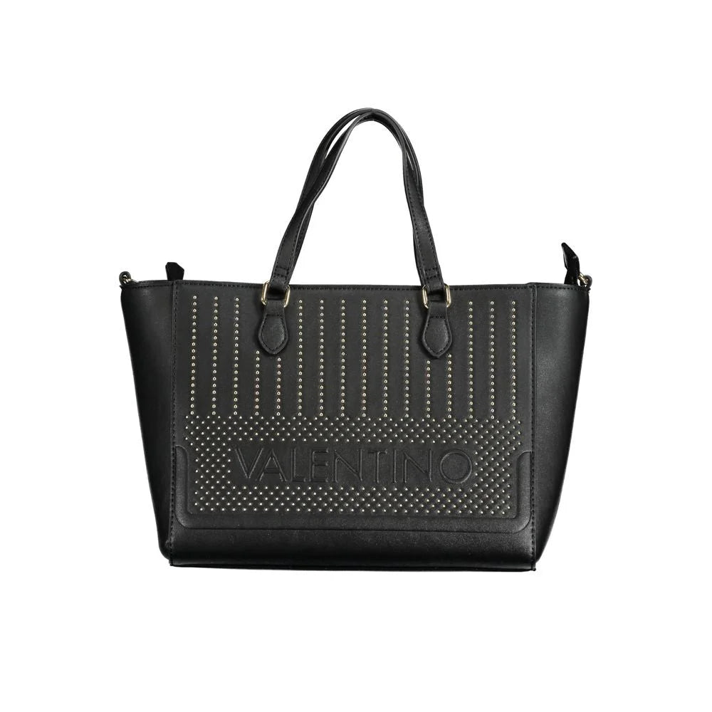 Mario Valentino Black Polyethylene Handbag