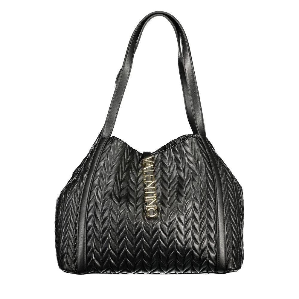 Mario Valentino Black Polyethylene Handbag
