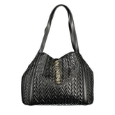 Mario Valentino Black Polyethylene Handbag