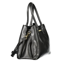 Mario Valentino Black Polyethylene Handbag