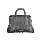 Mario Valentino Black Polyethylene Handbag